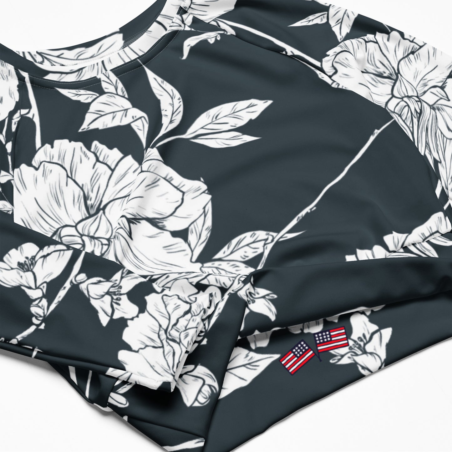 Ruby Long-Sleeve Crop Top - Activewear Well