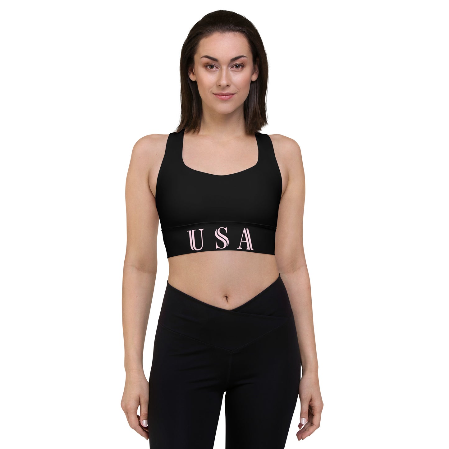 Women's Cycling Longline Sports Bra