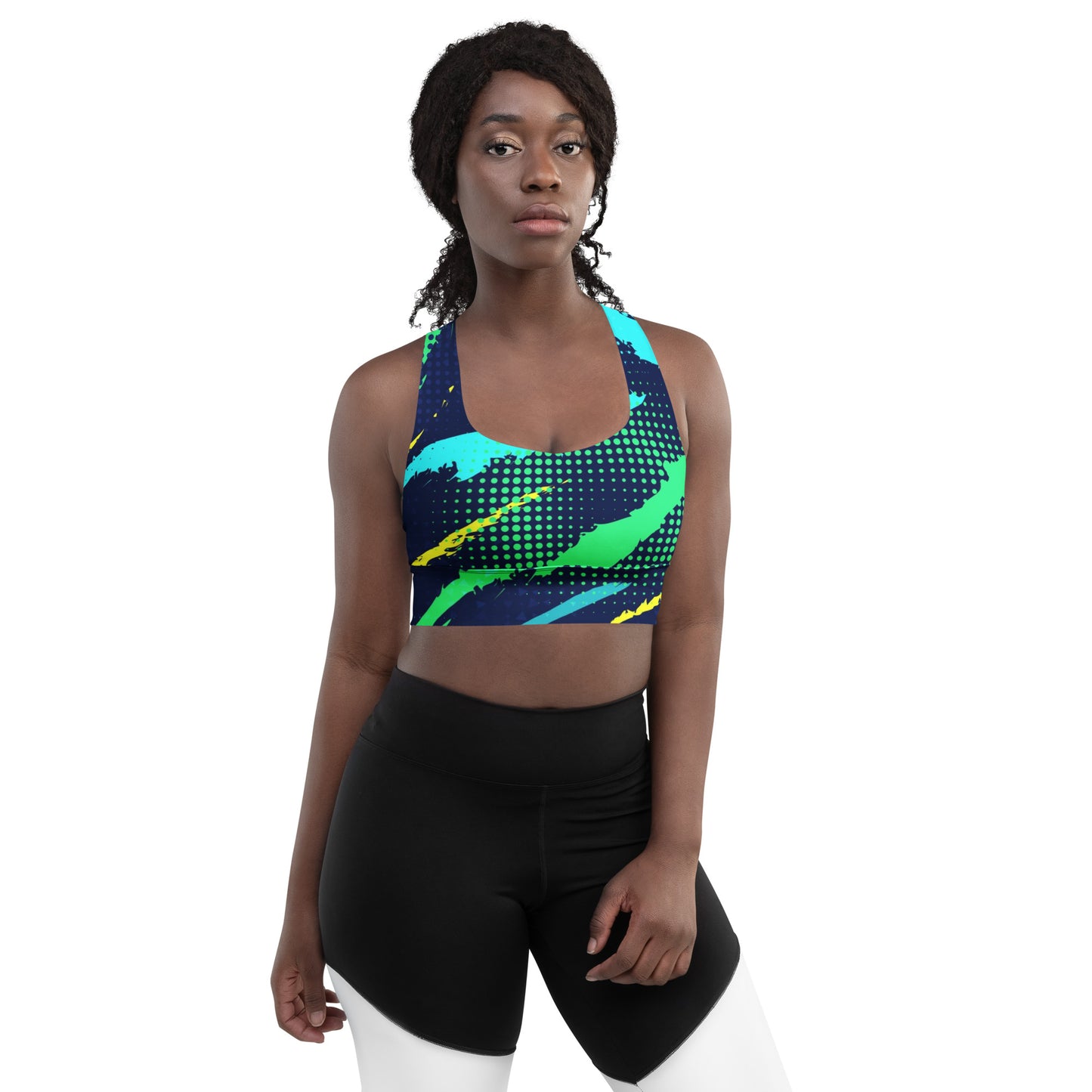 Leslie Longline Sports Bra - Activewear Well