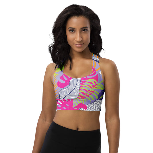 Zoe Longline Sports Bra - Activewear Well