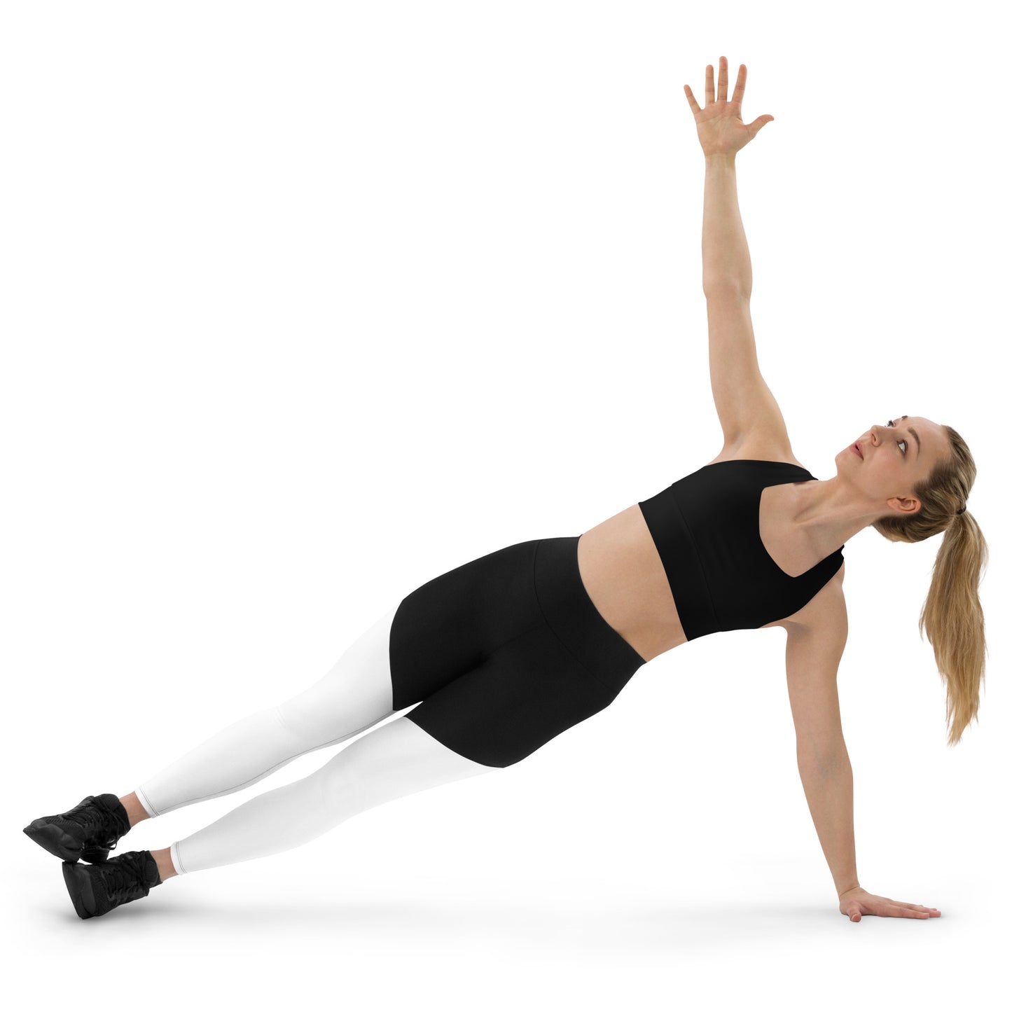 Black Longline Sports Bra - Activewear Well