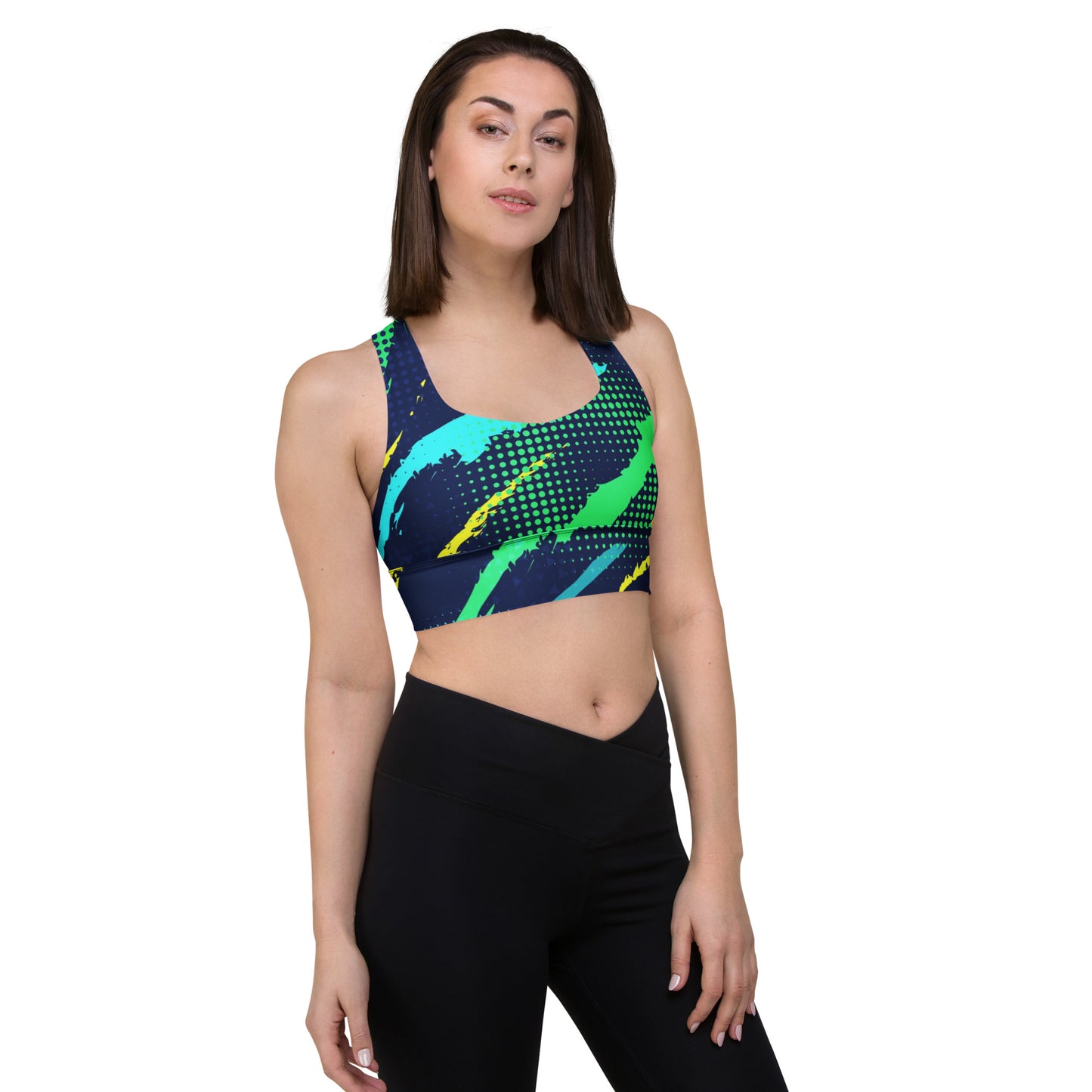 Leslie Longline Sports Bra - Activewear Well