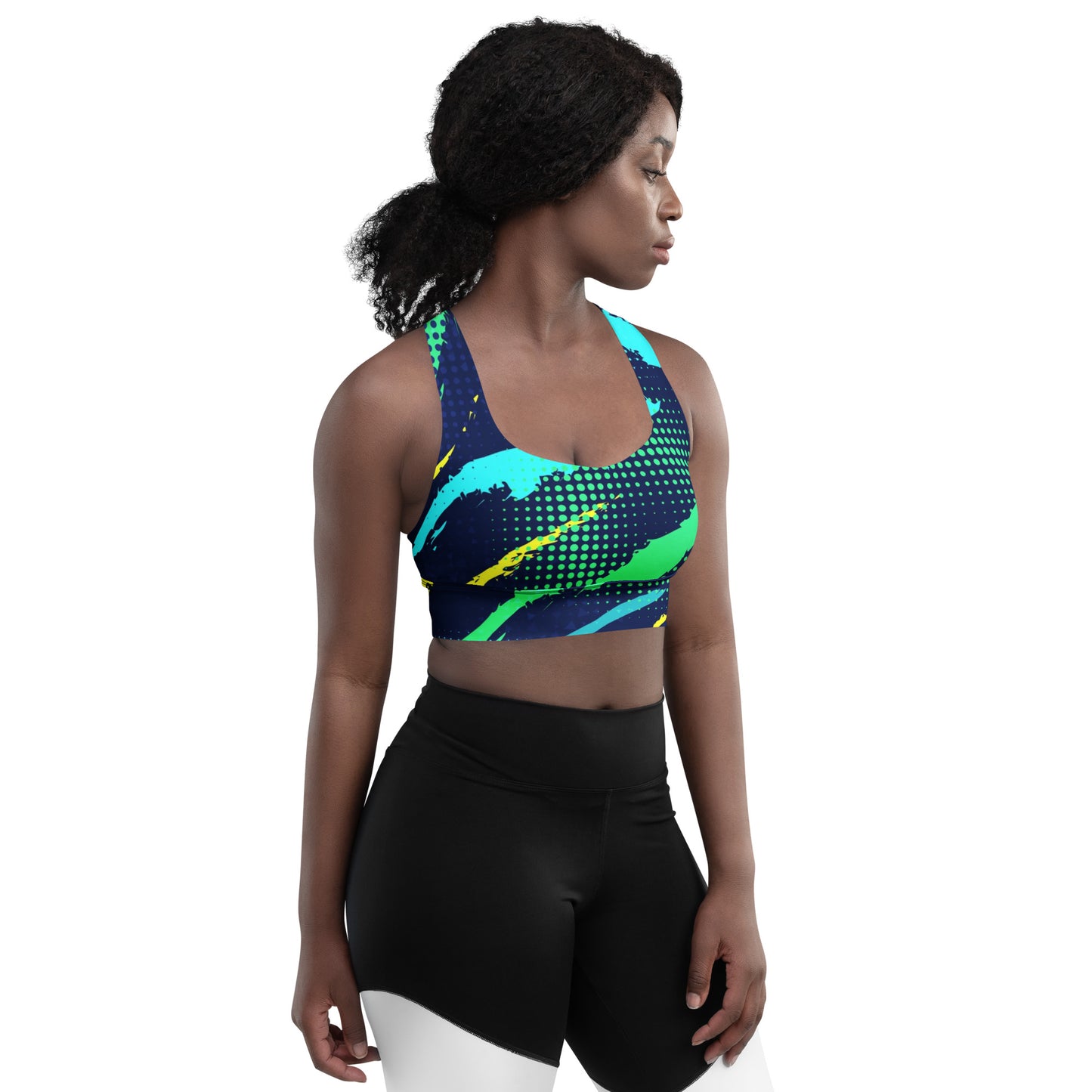 Leslie Longline Sports Bra - Activewear Well