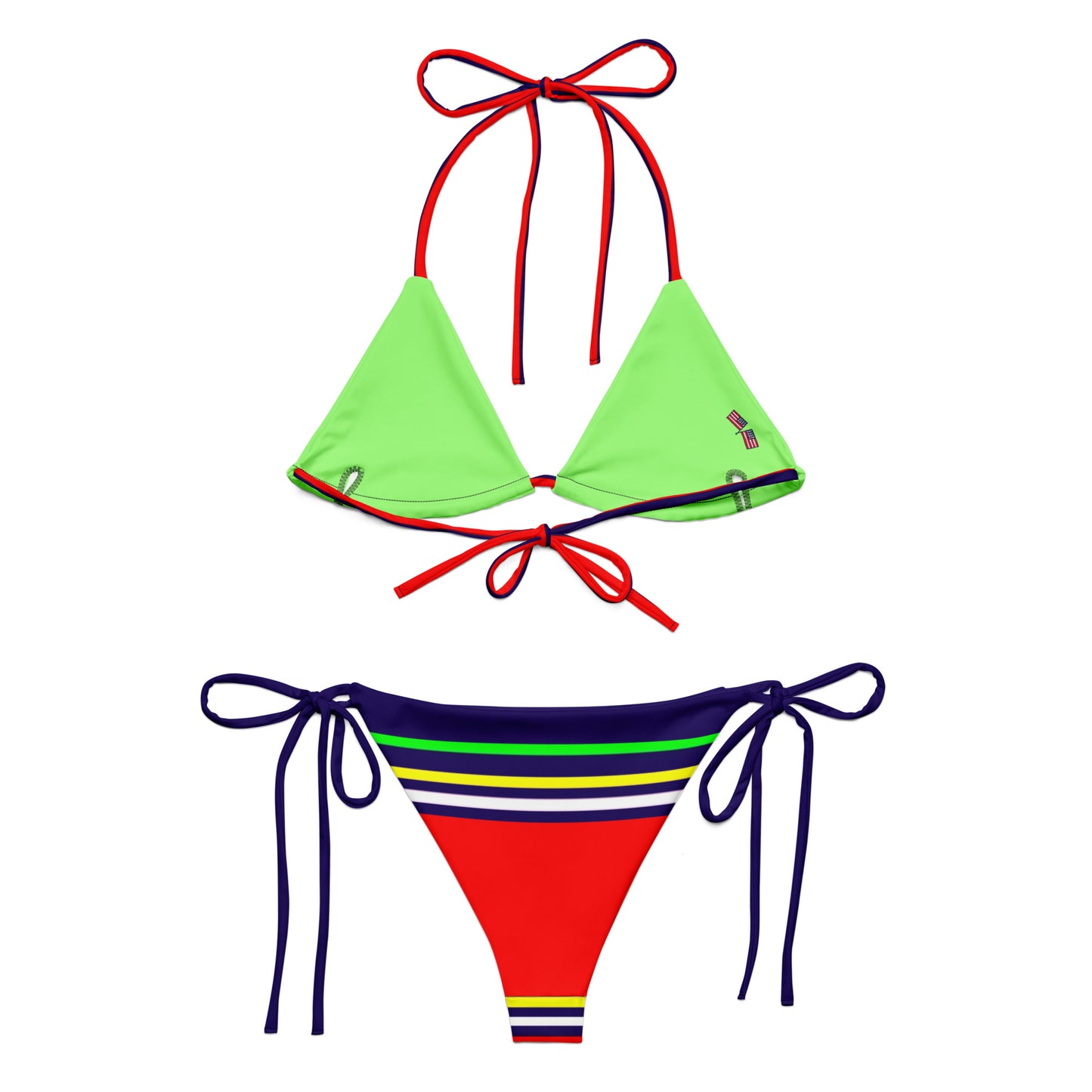 Cassie Recycled String Bikini - Activewear Well