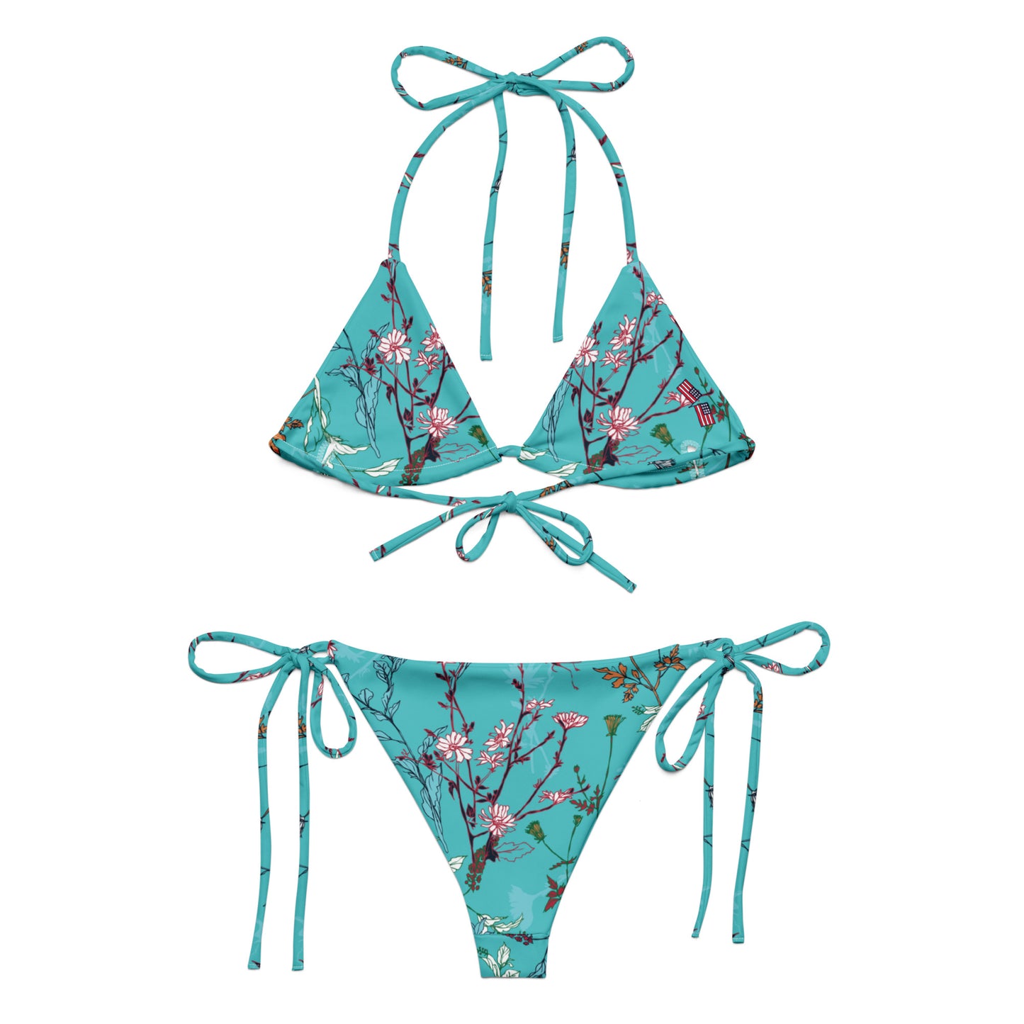 Hailey Recycled String Bikini - Activewear Well
