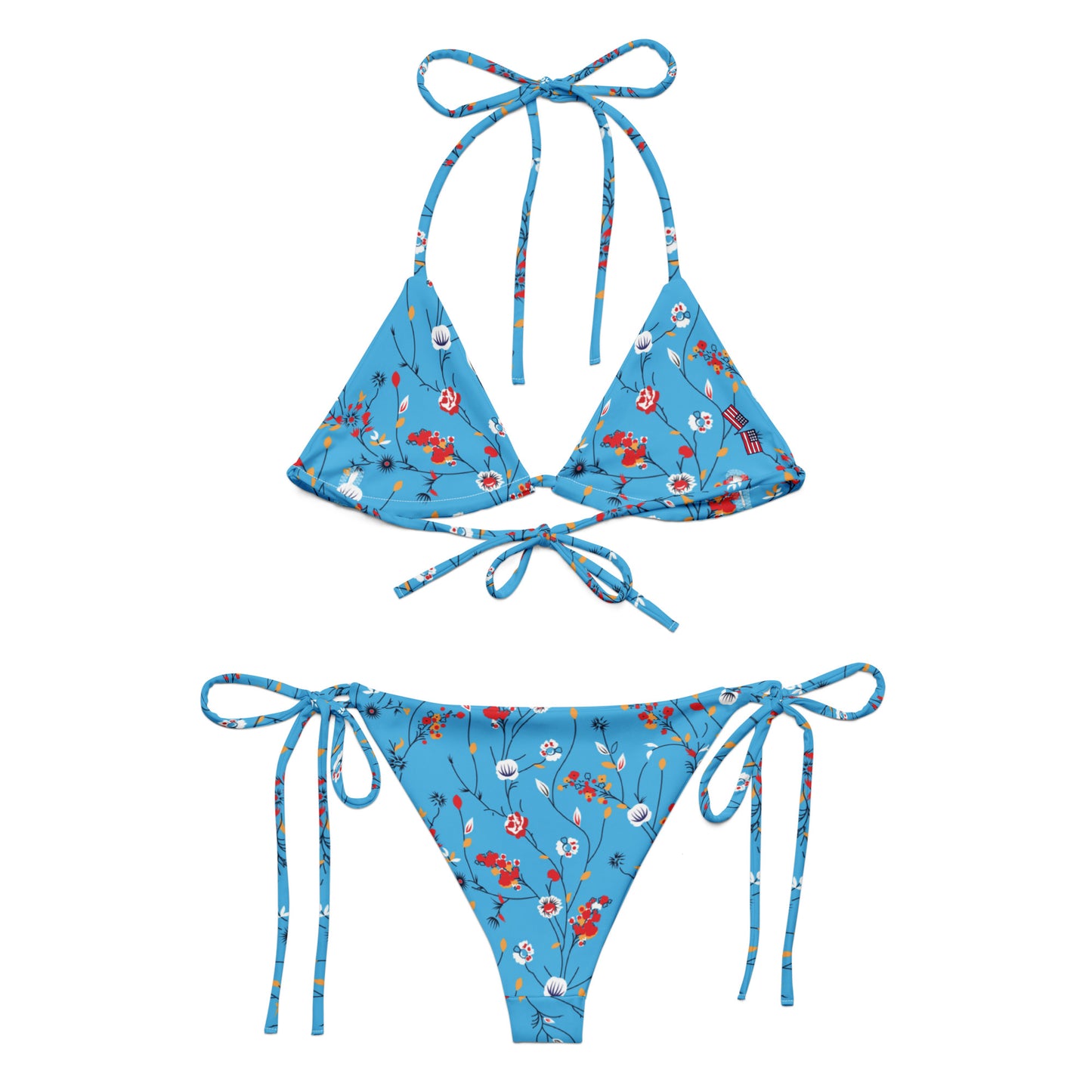 Grace Recycled String Bikini - Activewear Well