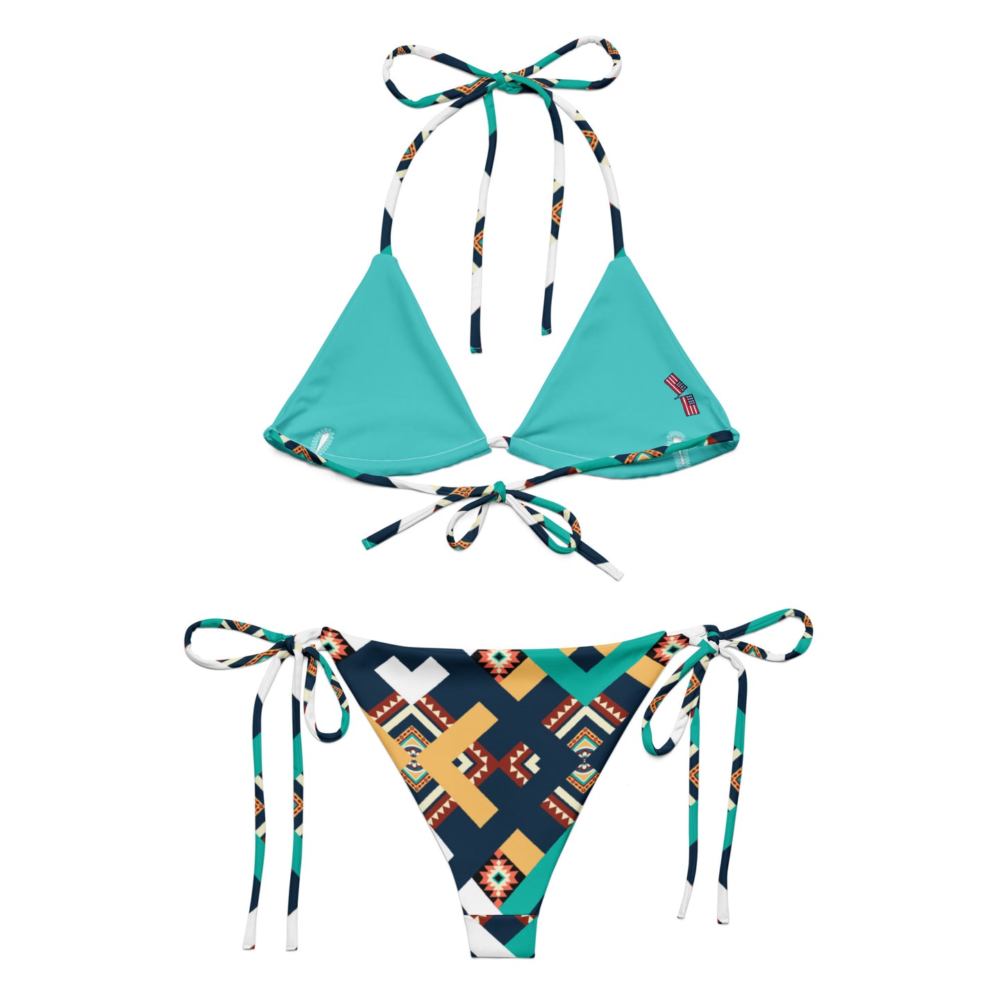 Maddie Recycled String Bikini - Activewear Well