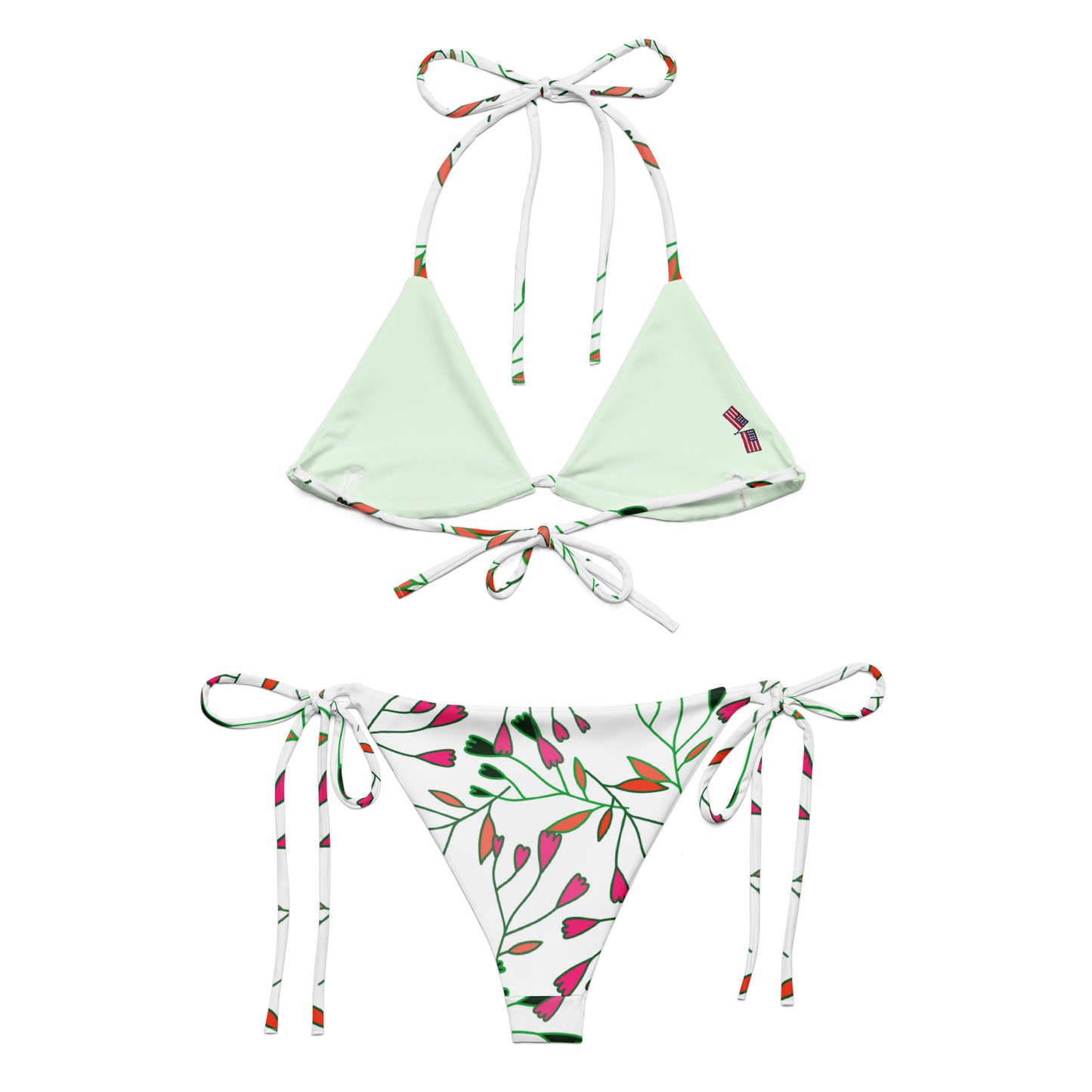 Joyce Recycled String Bikini - Activewear Well