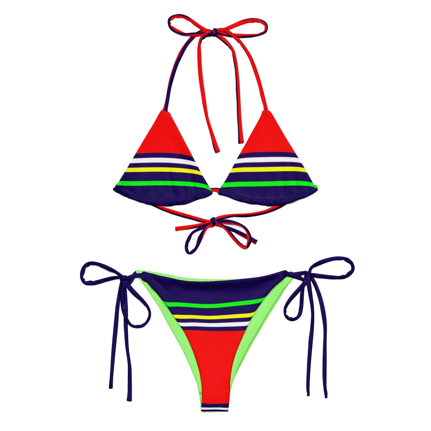 Cassie Recycled String Bikini - Activewear Well