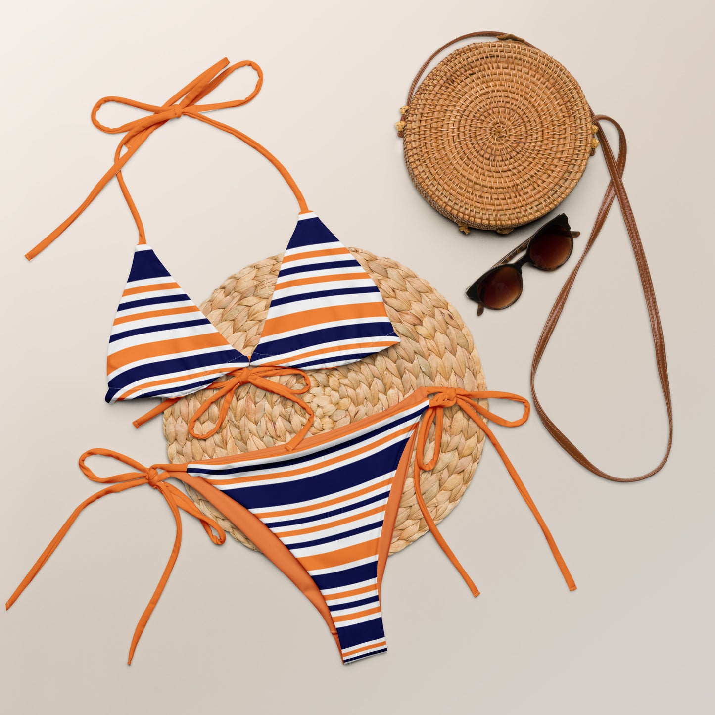 Nicky Recycled String Bikini - Activewear Well