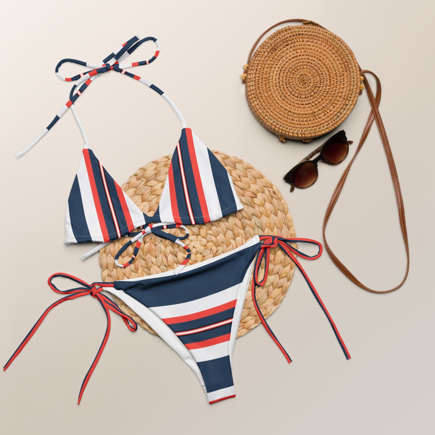Rosie Recycled String Bikini - Activewear Well