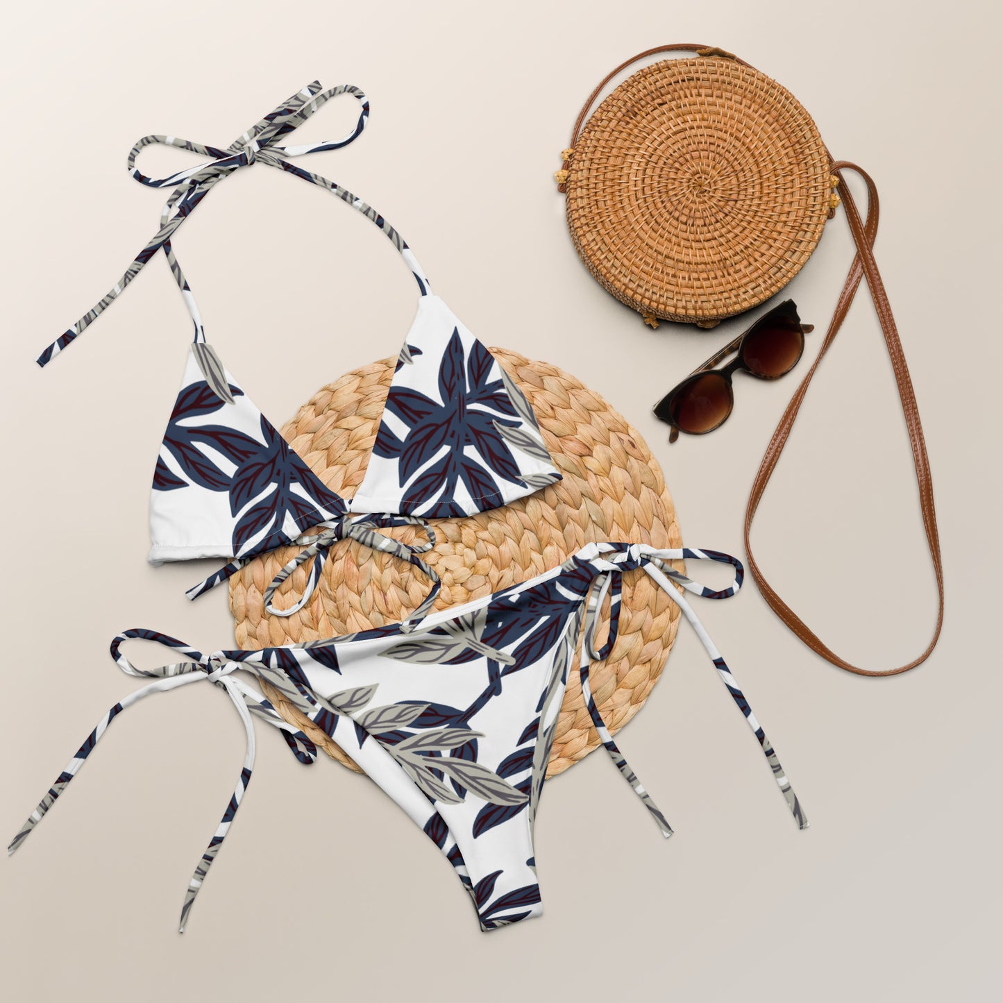Ashley Recycled String Bikini - Activewear Well