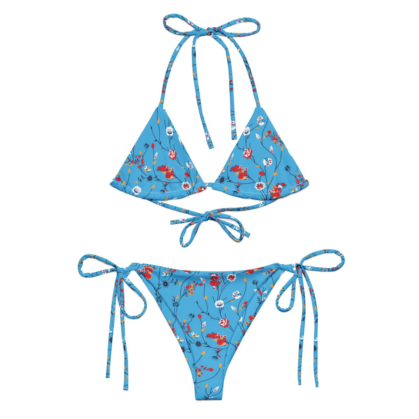 Grace Recycled String Bikini - Activewear Well