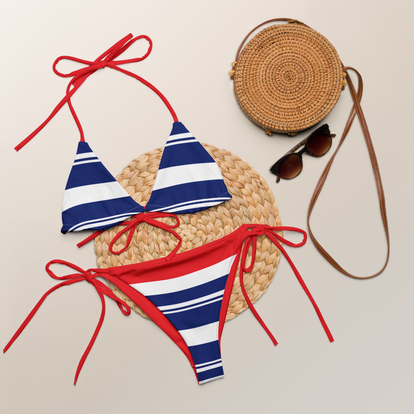 Bridget Recycled String Bikini - Activewear Well