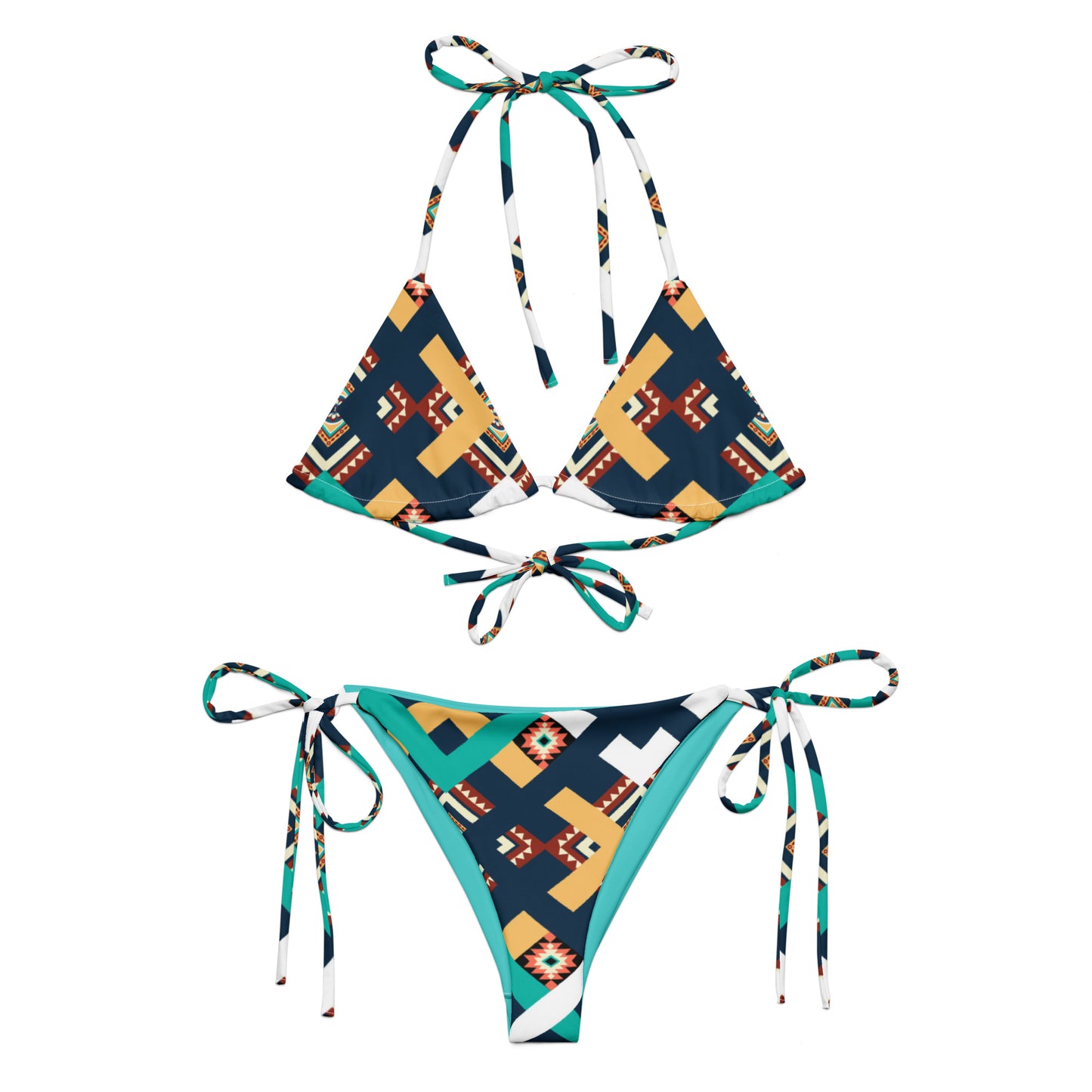 Maddie Recycled String Bikini - Activewear Well