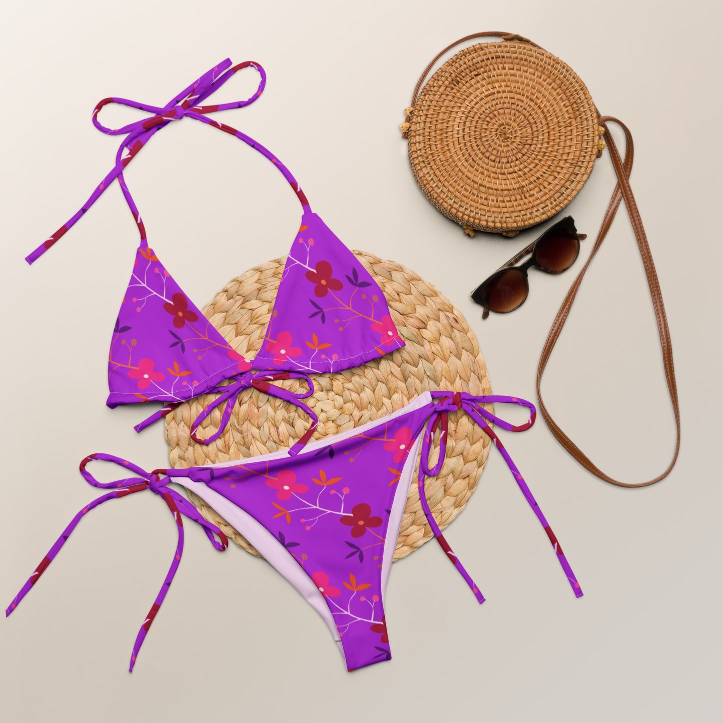 Kayla Recycled String Bikini - Activewear Well