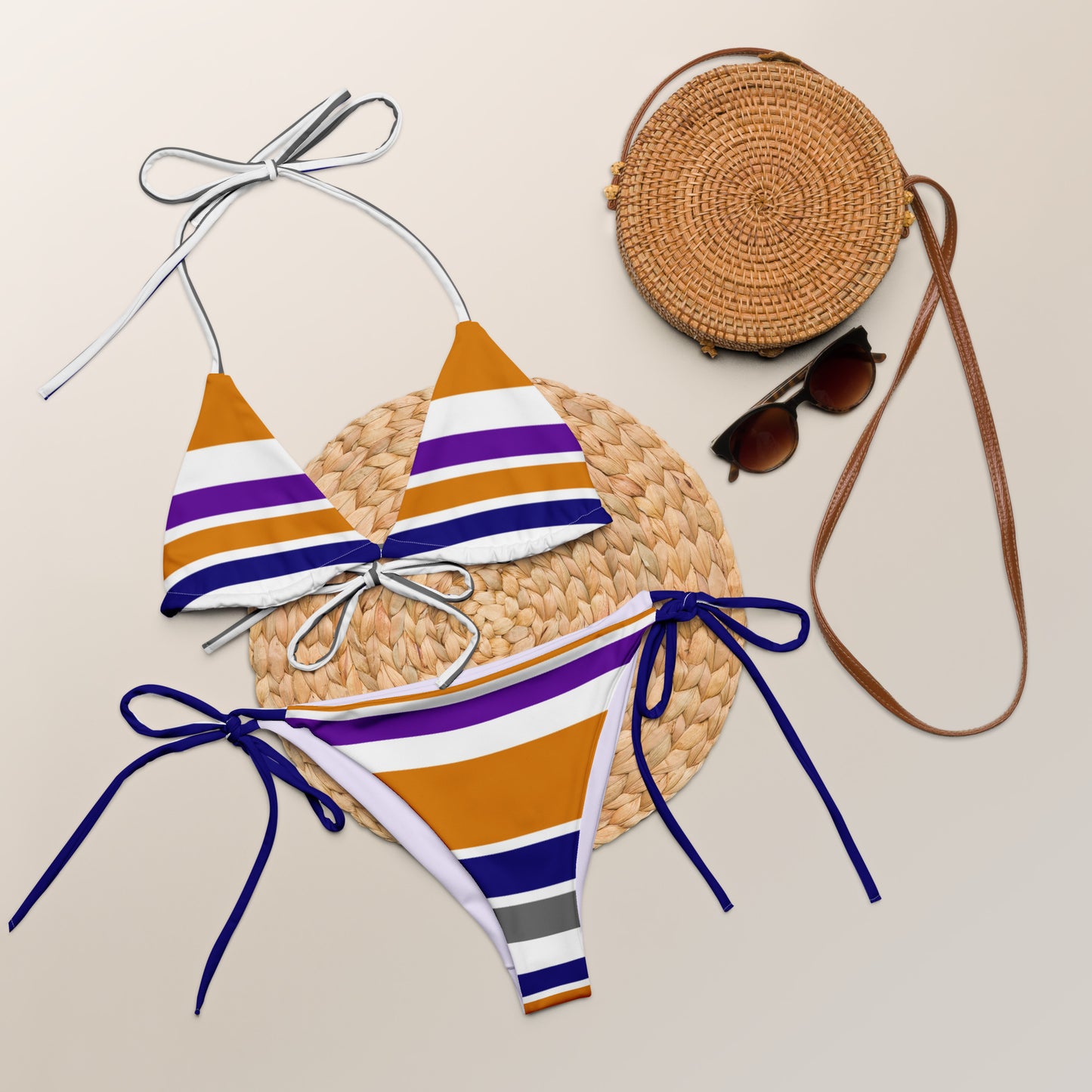 Alyssa Recycled String Bikini - Activewear Well