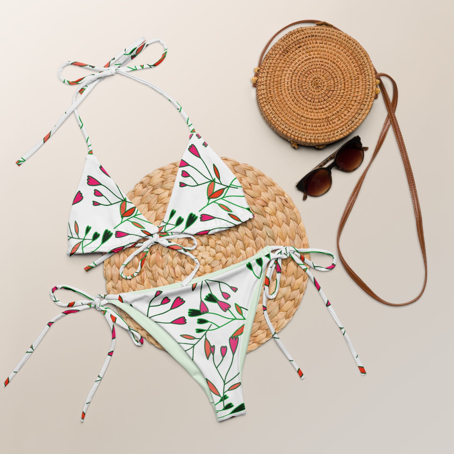 Joyce Recycled String Bikini - Activewear Well