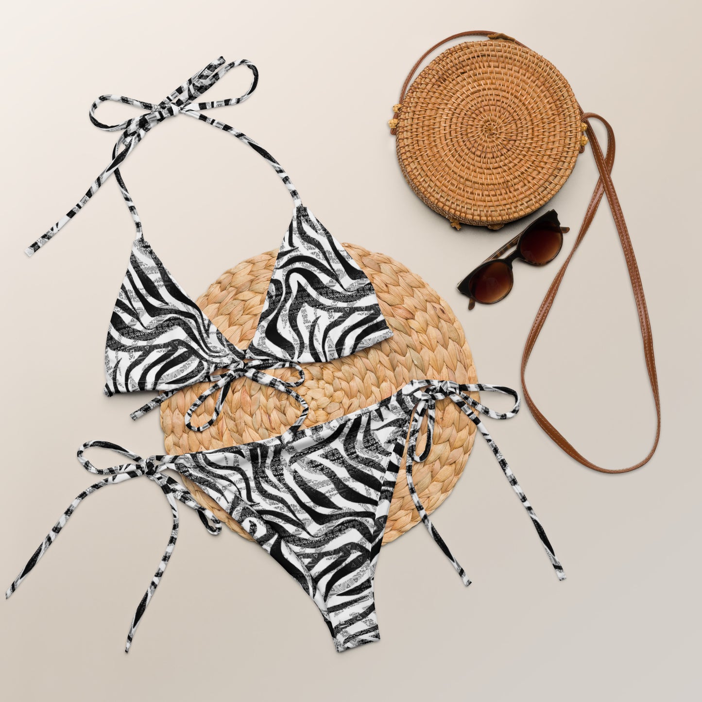 Tiffany Recycled String Bikini - Activewear Well