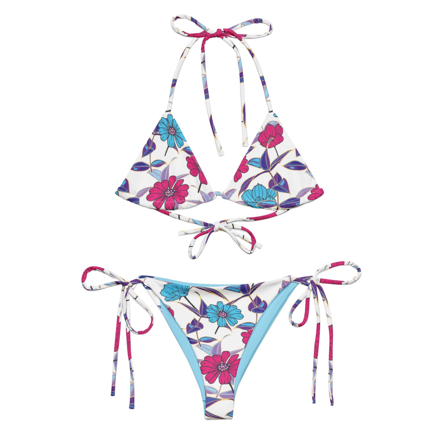 Ariana Recycled String Bikini - Activewear Well