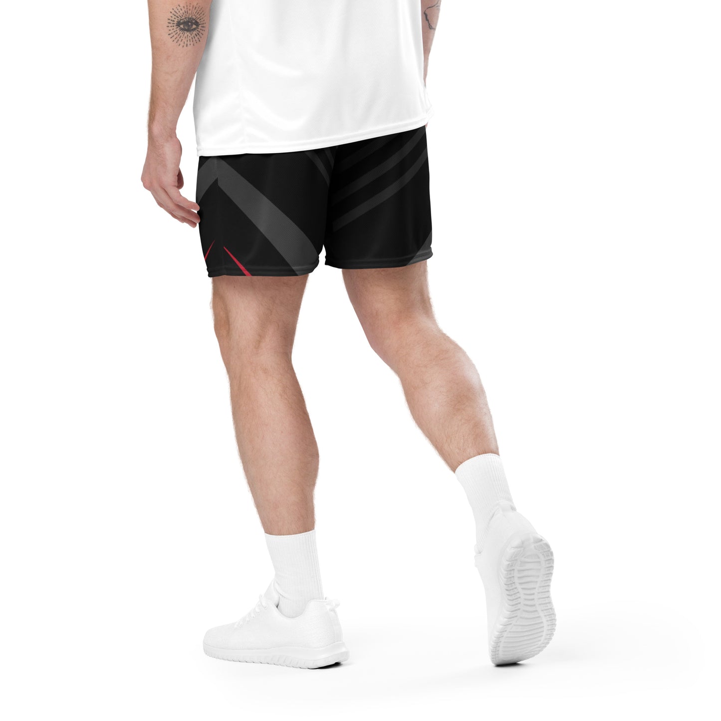 Running Unisex Mesh Shorts - Activewear Well