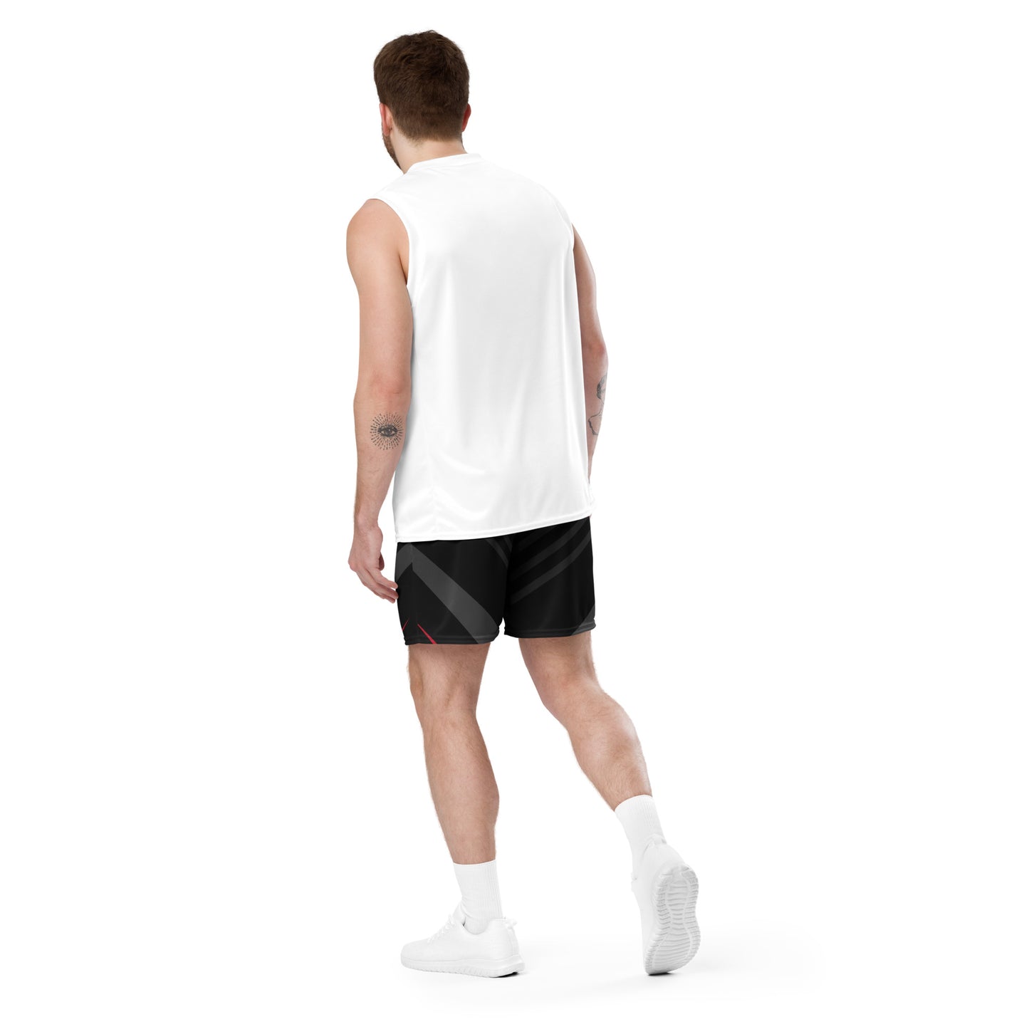 Running Unisex Mesh Shorts - Activewear Well