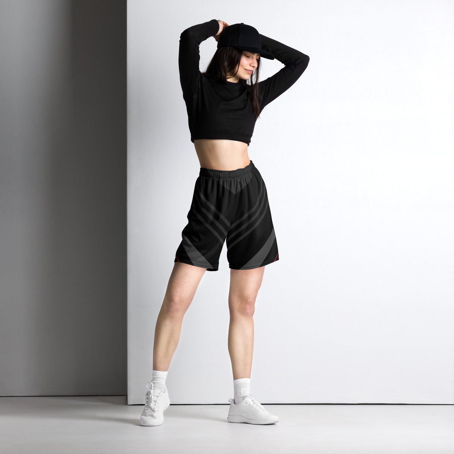 Running Unisex Mesh Shorts - Activewear Well