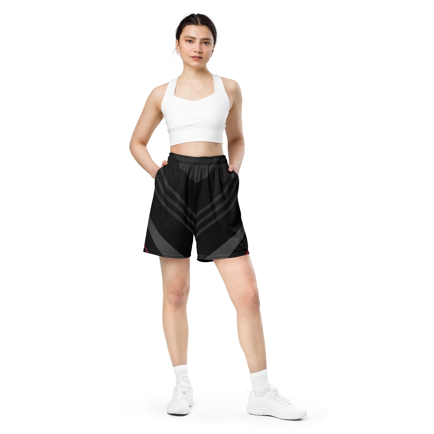 Running Unisex Mesh Shorts - Activewear Well