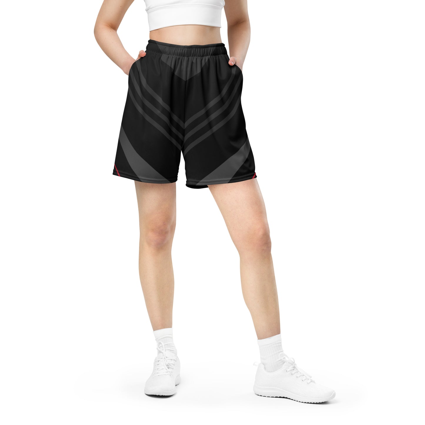 Running Unisex Mesh Shorts - Activewear Well
