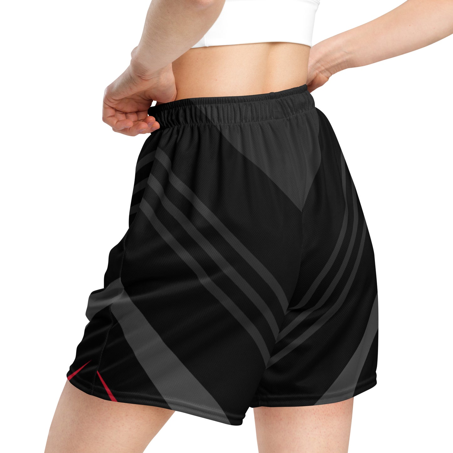 Running Unisex Mesh Shorts - Activewear Well