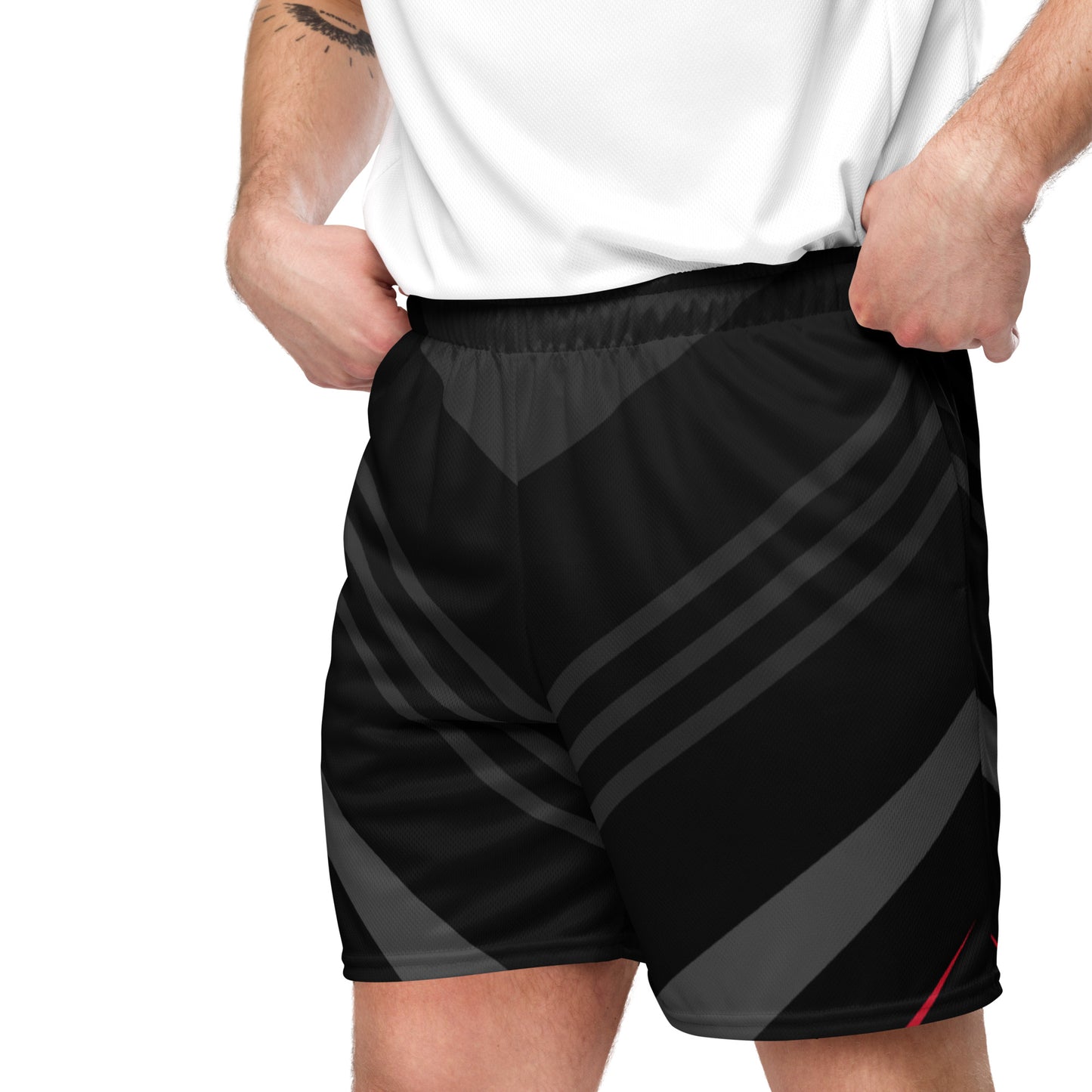 Running Unisex Mesh Shorts - Activewear Well