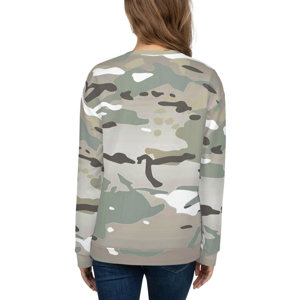 Desert Camo Unisex Sweatshirt - Activewear Well