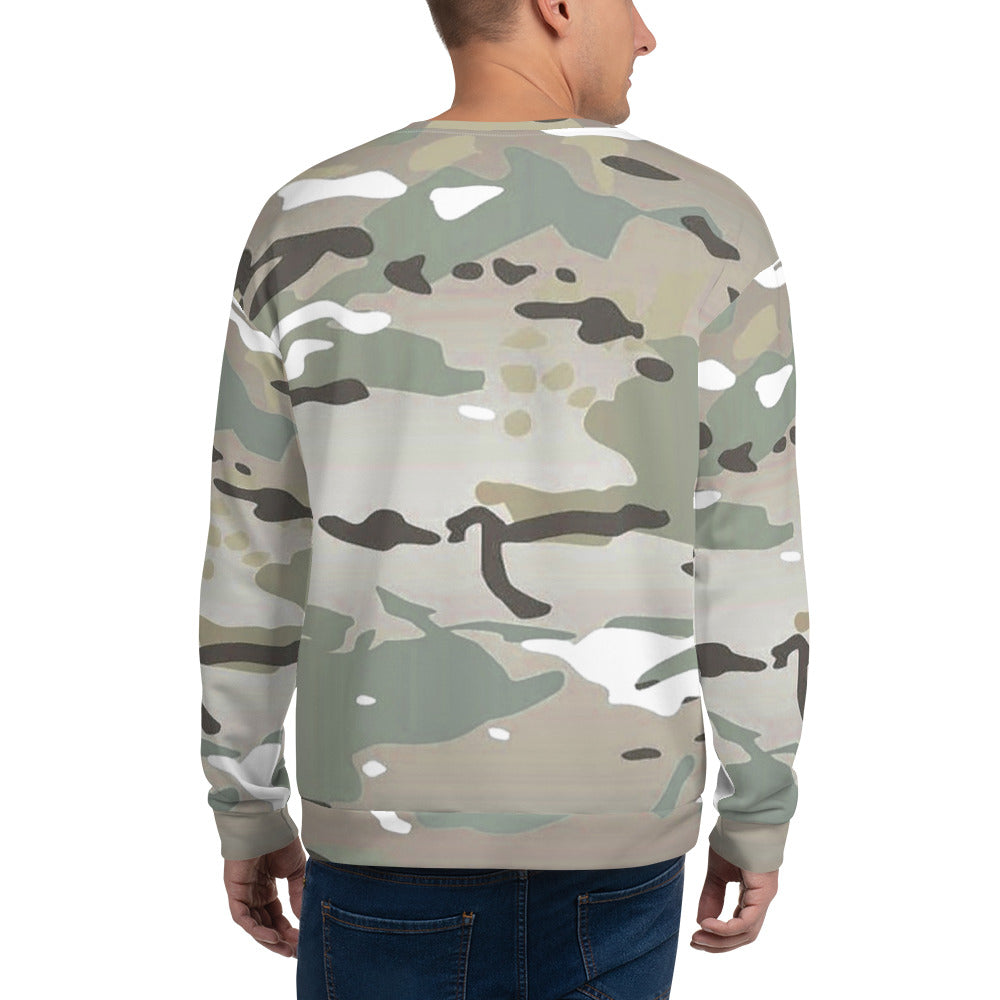 Desert Camo Unisex Sweatshirt - Activewear Well