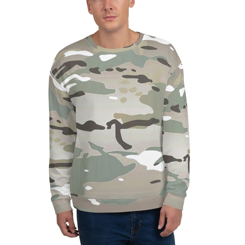 Desert Camo Unisex Sweatshirt - Activewear Well