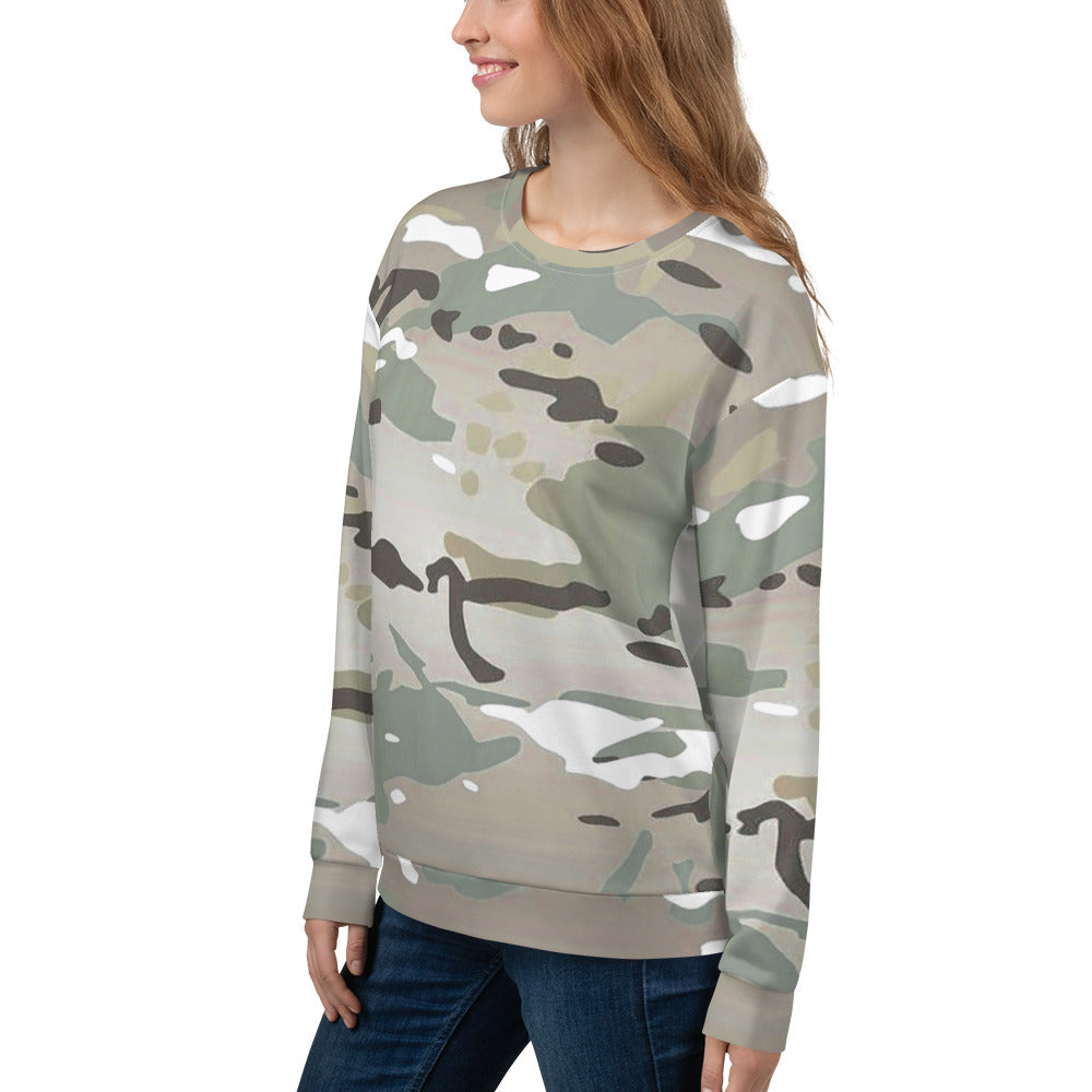 Desert Camo Unisex Sweatshirt - Activewear Well