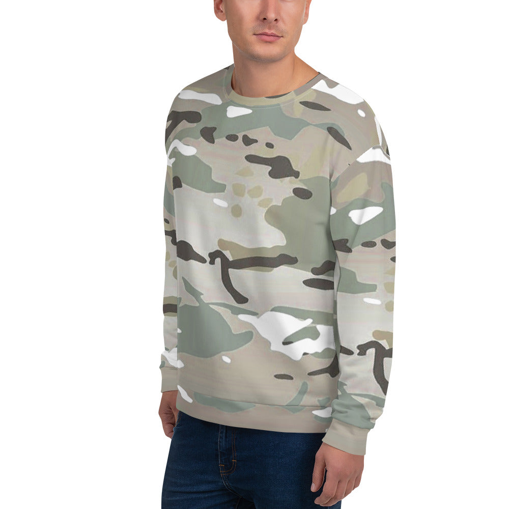 Desert Camo Unisex Sweatshirt - Activewear Well