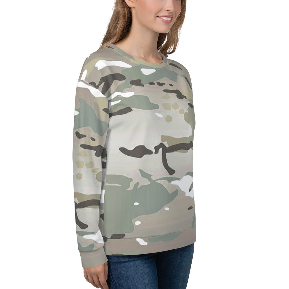 Desert Camo Unisex Sweatshirt - Activewear Well