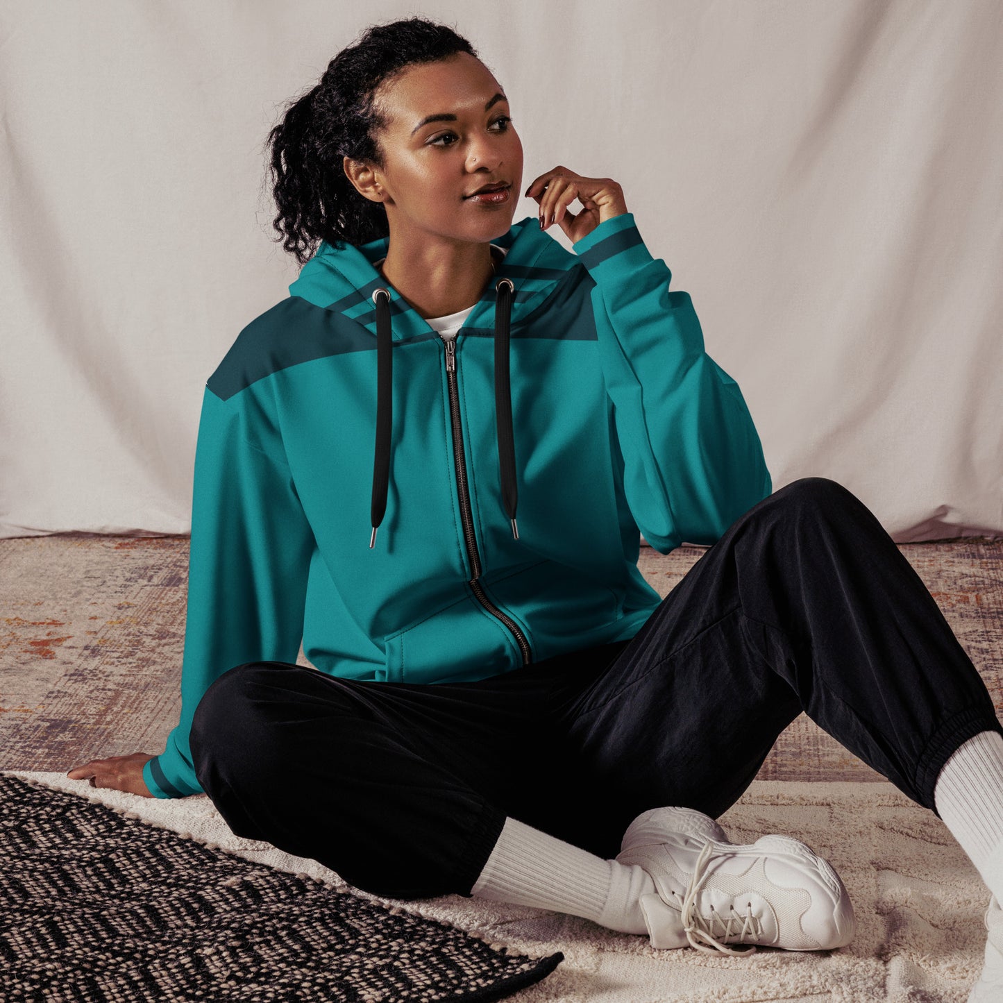 Running Unisex Zip Hoodie - Activewear Well