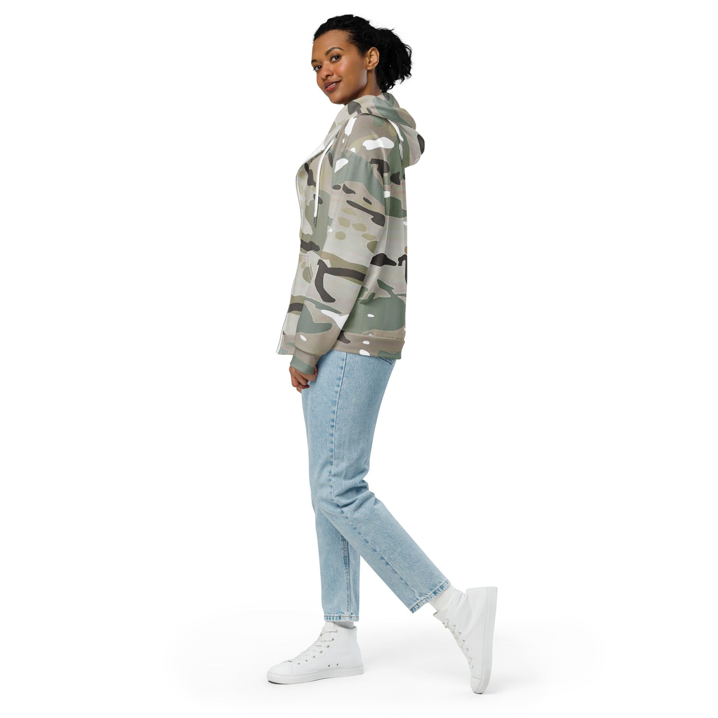 Desert Unisex Unisex Zip Hoodie - Activewear Well