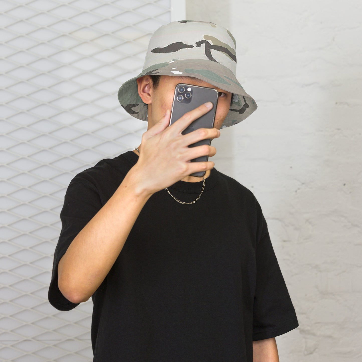 Desert Camo Reversible Bucket Hat
