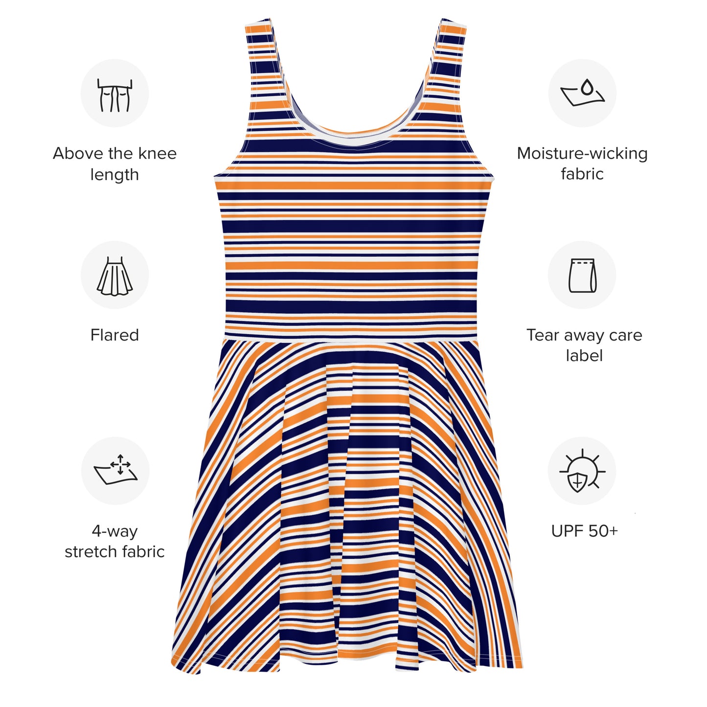 Riley Skater Dress - Activewear Well
