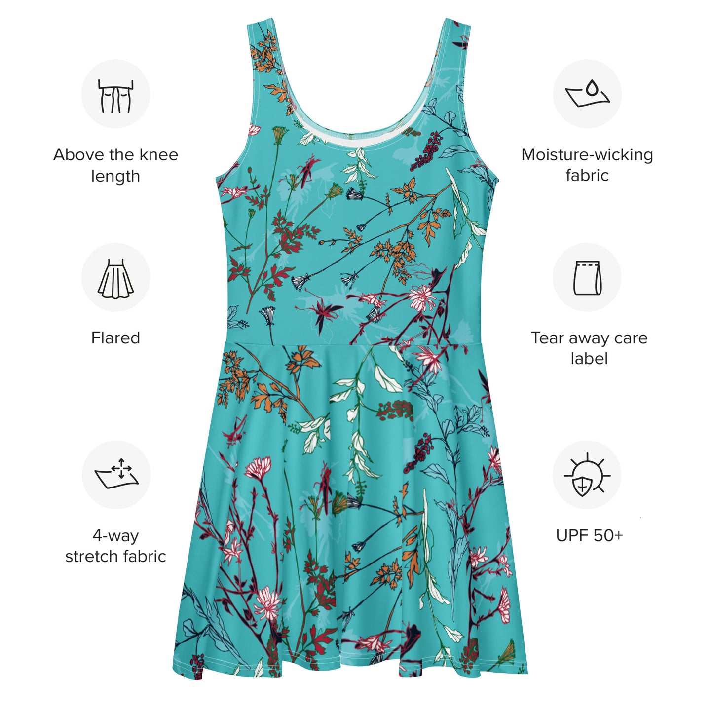 Hailey Skater Dress - Activewear Well
