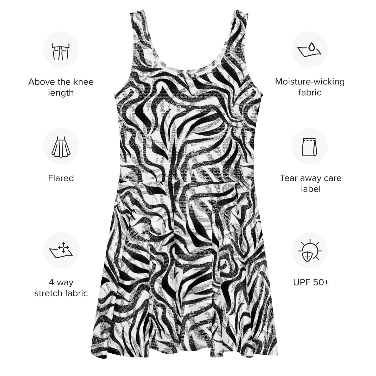 Tiffany Skater Dress - Activewear Well