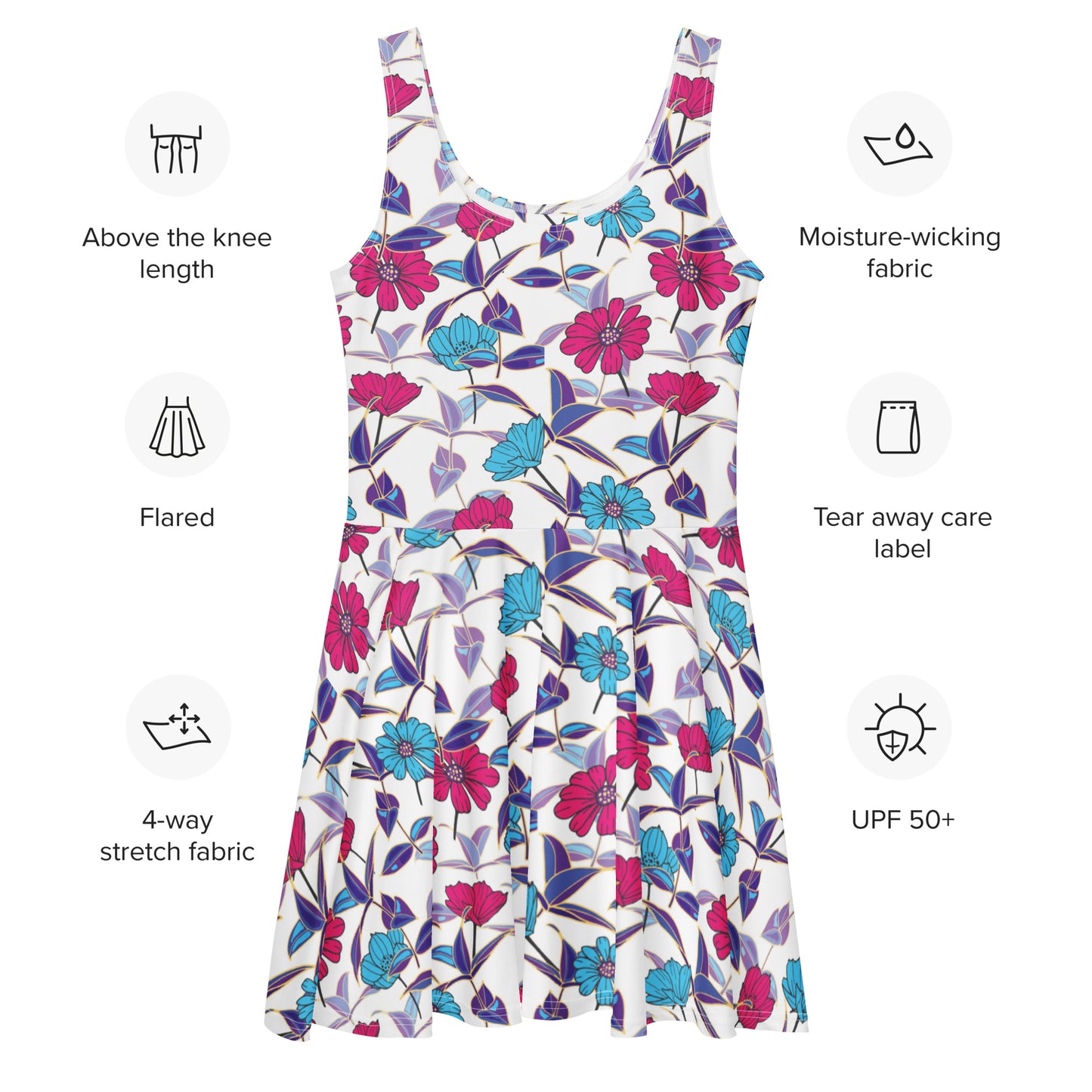 Meryl Skater Dress - Activewear Well