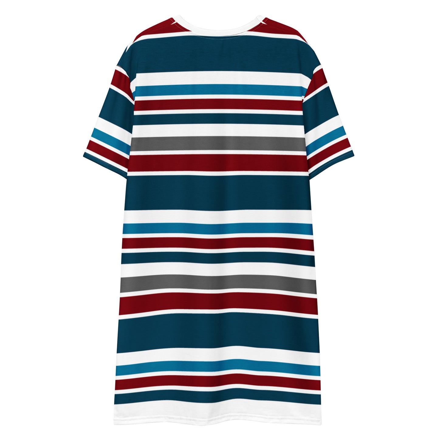 Striped T-Shirt Dress - Activewear Well