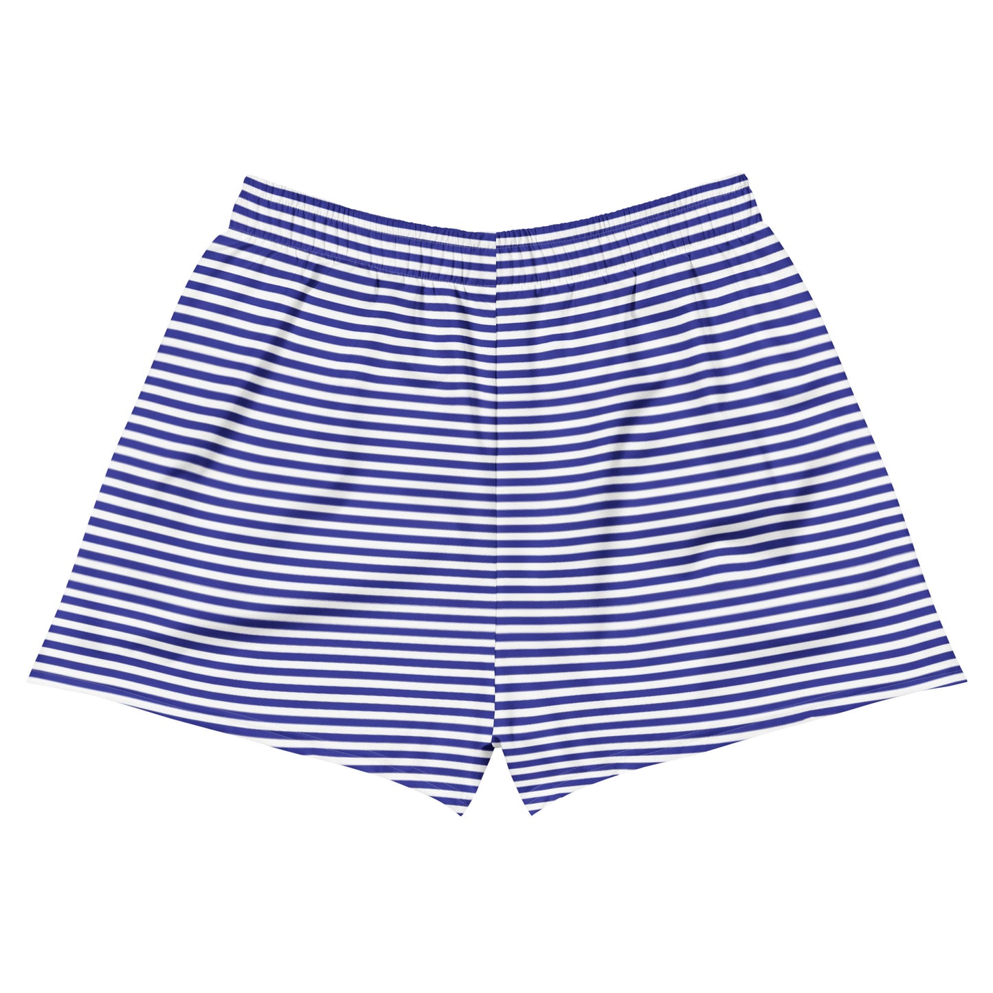 Unisex Blue Striped Athletic Shorts - Activewear Well