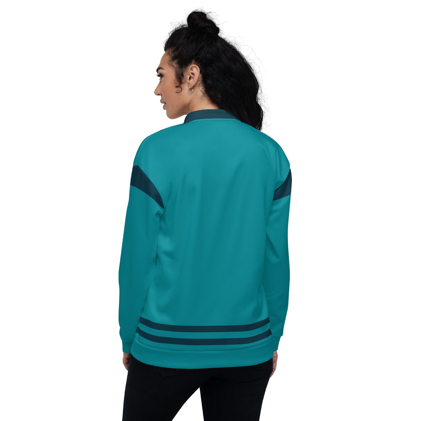 Running Unisex Bomber Jacket - Activewear Well