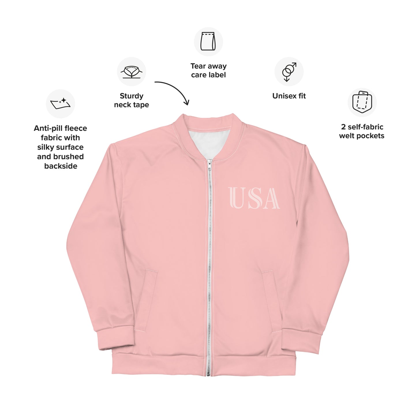 Women's Cycling Bomber Jacket - Activewear Well