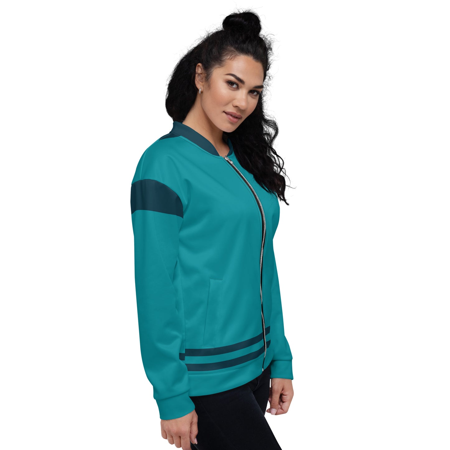 Running Unisex Bomber Jacket - Activewear Well