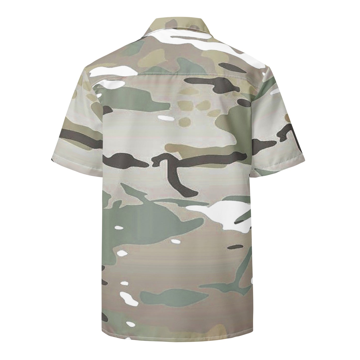 Desert Camo Unisex Button Shirt - Activewear Well